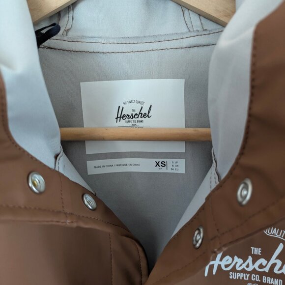 Herschel Supply Co. Brown Rain Jacket – Women’s XS - - Picture 2 of 7